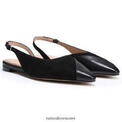 asunnot | naiset musta nahka Naturalizer 27 muokkaa makenna flat 248R2F385