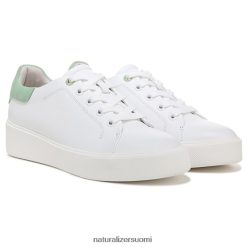 lenkkarit | naiset valkoinen/mintunvihreä nahka Naturalizer morrison 2.0 nauhalliset tennarit 248R2F92