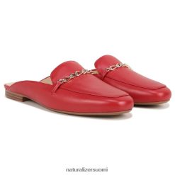 muulit | naiset karmiininpunainen nahka Naturalizer emiline muuli 248R2F60
