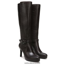 saappaat | naiset metsänruskea käärmeen nahka Naturalizer taelynn polvisaappaat 248R2F649