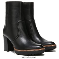 saappaat | naiset musta nahka Naturalizer catie bootie 248R2F665