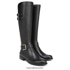 saappaat | naiset musta nahka Naturalizer jessie polvisaappaat 248R2F277
