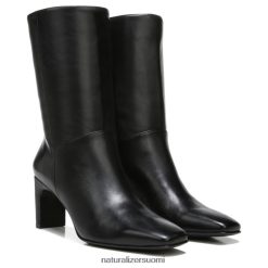 saappaat | naiset musta nahka Naturalizer platt bootie 248R2F667