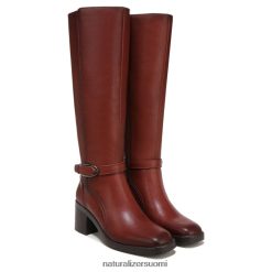 saappaat | naiset terrakotta nahkaa Naturalizer elliot ratsastuskenkä 248R2F637