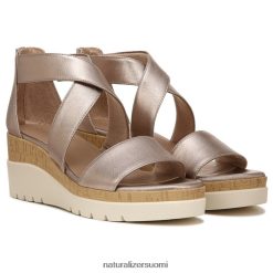 sandaalit | naiset lämmin hopea synteettinen Naturalizer soul goodtimes wedge sandaali 248R2F575