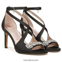sandaalit | naiset musta kangas Naturalizer amor mekko sandaali 248R2F298