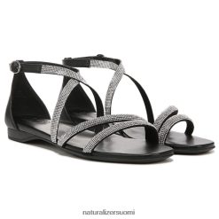 sandaalit | naiset musta kangas Naturalizer sisilialainen sandaali 248R2F378