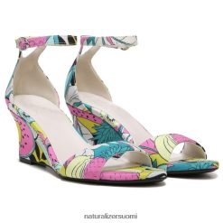 sandaalit | naiset pinkki kangas Naturalizer vera wedge sandaali 248R2F127